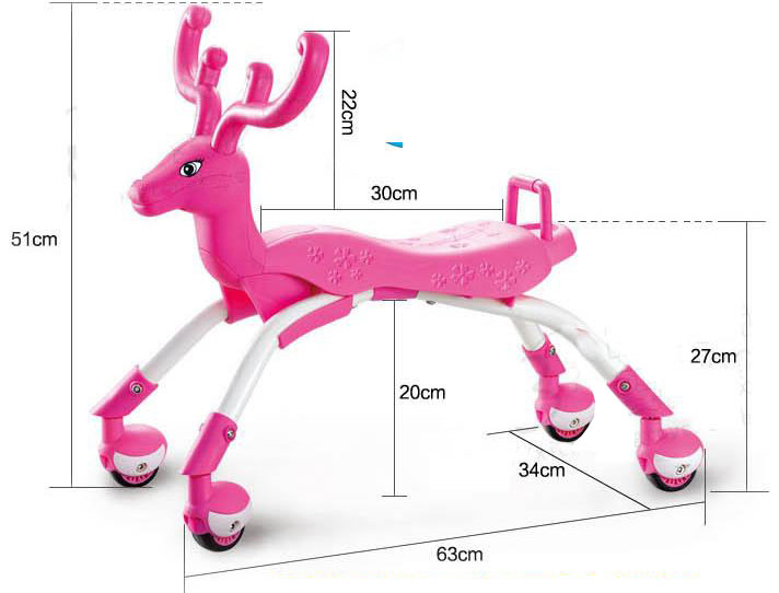 Xe chòi chân con hươu 2